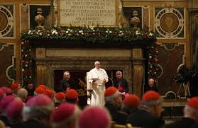 DISCORSO DI PAPA FRANCESCO IN OCCASIONE DEGLI AUGURI DI NATALE ALLA CURIA ROMANA